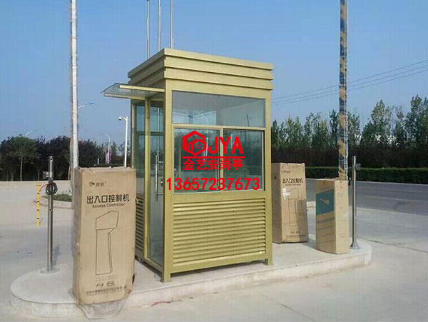 鋼構氟碳噴漆崗亭JYA-C (6)